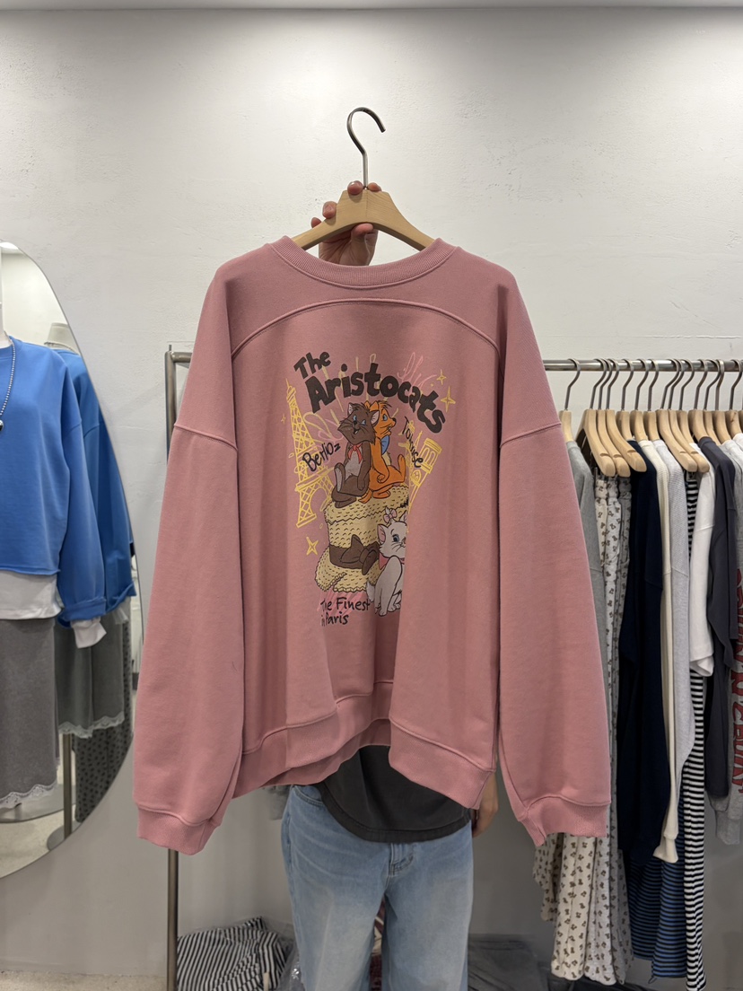 DELICATE東大門直郵女士新品推薦時尚熱賣休閑26春夏衛衣DELICATE衛衣圖色2