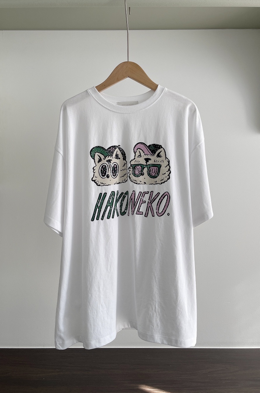 MINIQUEENS韓國直郵女士新款職業推薦真品人氣26春夏時尚T恤MINIQUEENST恤圖色1