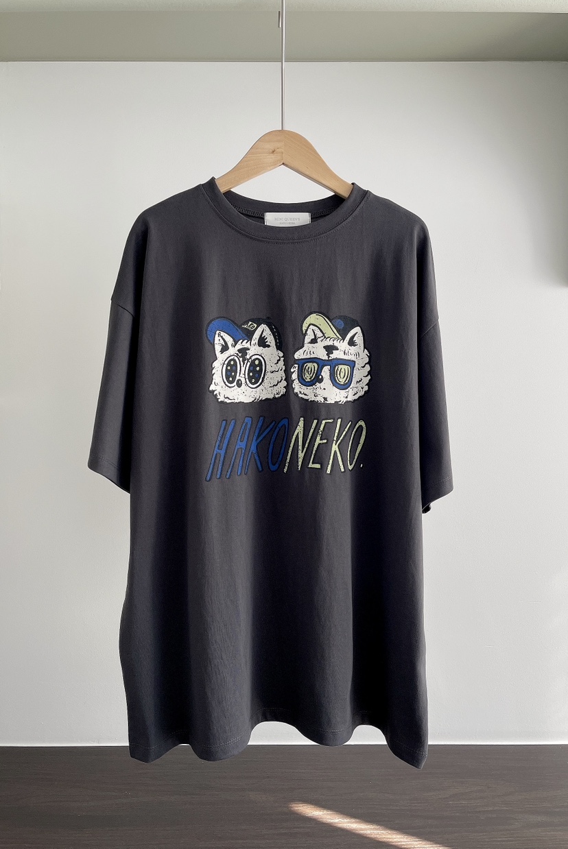 MINIQUEENS韓國直郵女士新款職業推薦真品人氣26春夏時尚T恤MINIQUEENST恤圖色3