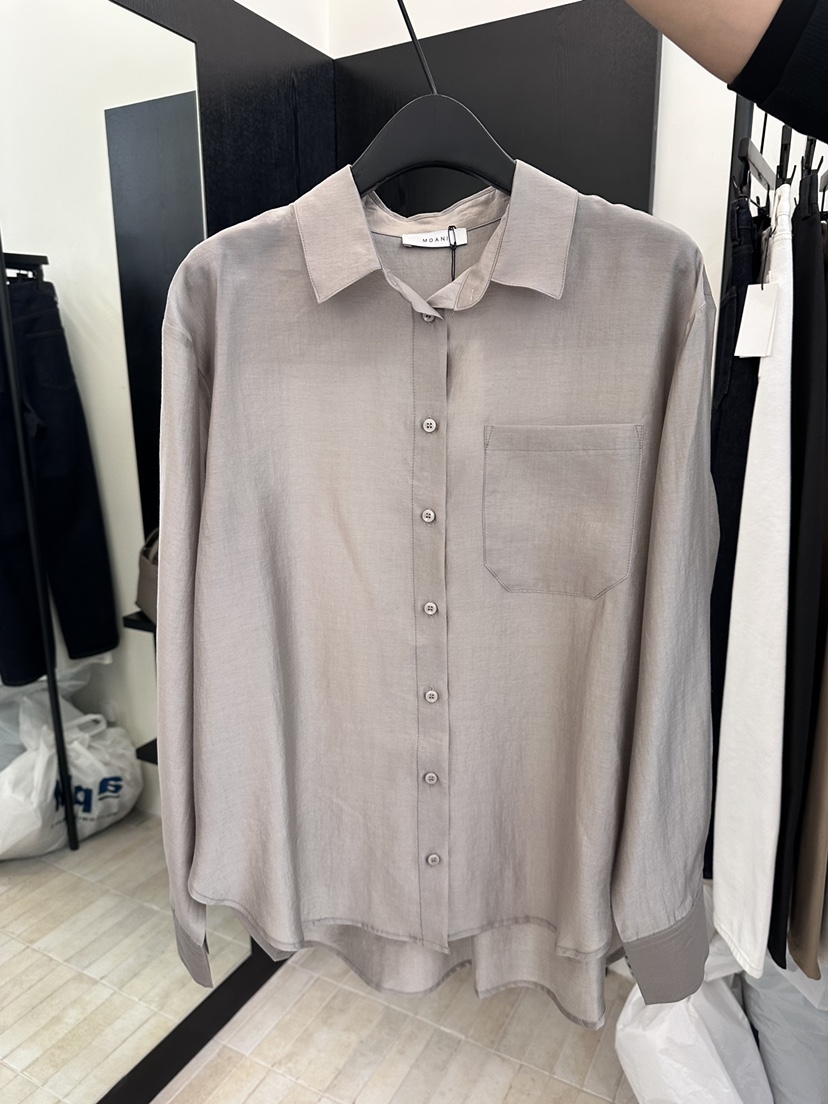 MOANI東大門代購女士新品真品26春夏推薦休閑職業襯衫蕾絲衫MOANI襯衫/蕾絲衫圖色2