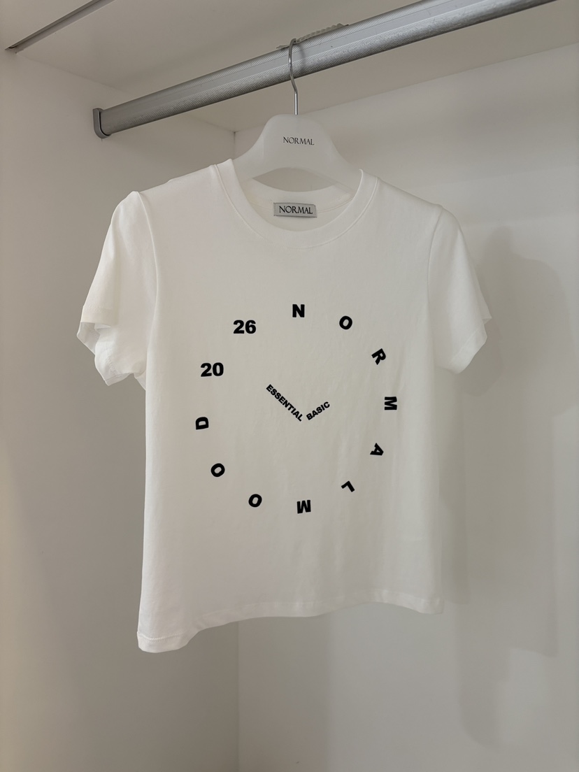 NORMAL東大門直郵女裝新品人氣職業熱賣休閑26春夏推薦T恤NORMALT恤圖色1