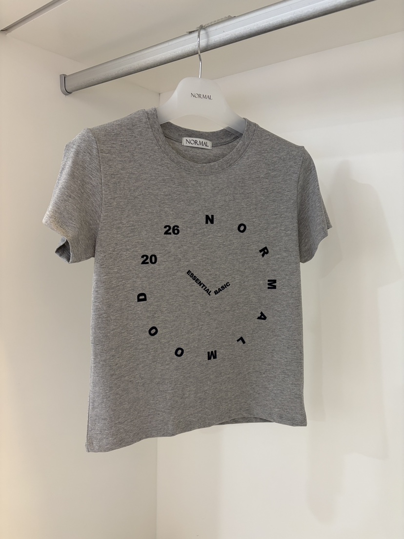 NORMAL東大門直郵女裝新品人氣職業熱賣休閑26春夏推薦T恤NORMALT恤圖色2