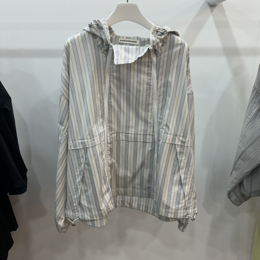 AIME HOPE MAKE/MYNAMEIS東大門實拍女裝新品26春夏夾克AIME HOPE MAKE/MYNAMEIS夾克圖色2白色