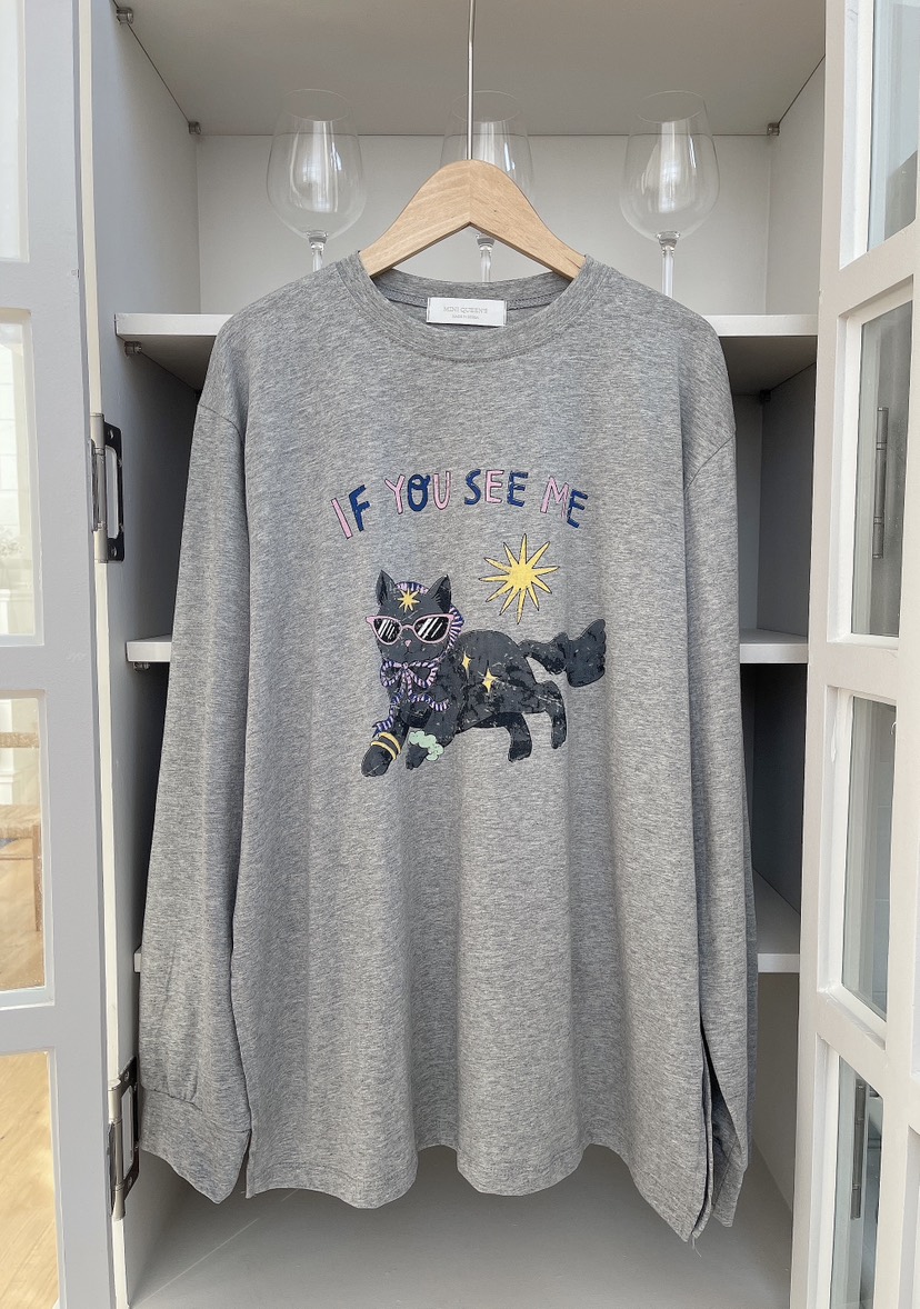 MINIQUEENS東大門直郵女士新款職業26春夏休閑熱賣長袖T恤MINIQUEENS長袖T恤圖色2