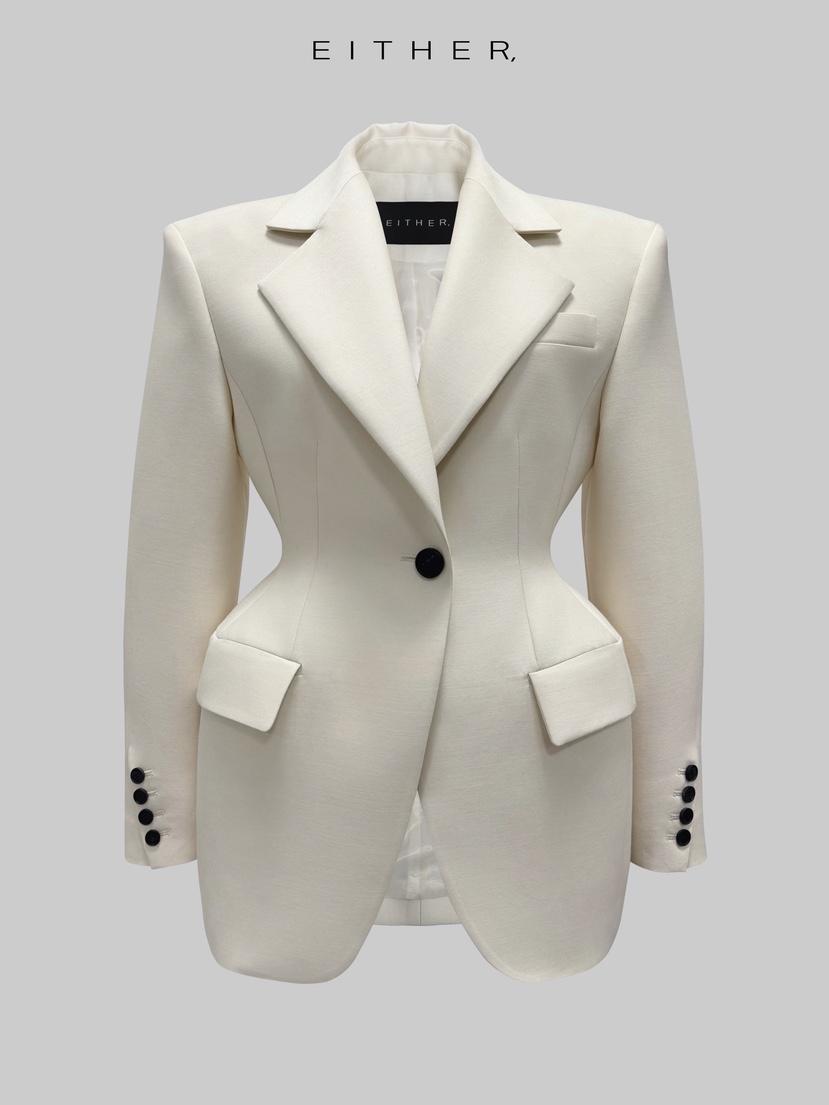 EITHER東大門實拍女士新款熱賣26春夏推薦真品休閑人氣夾克EITHER夾克圖色1