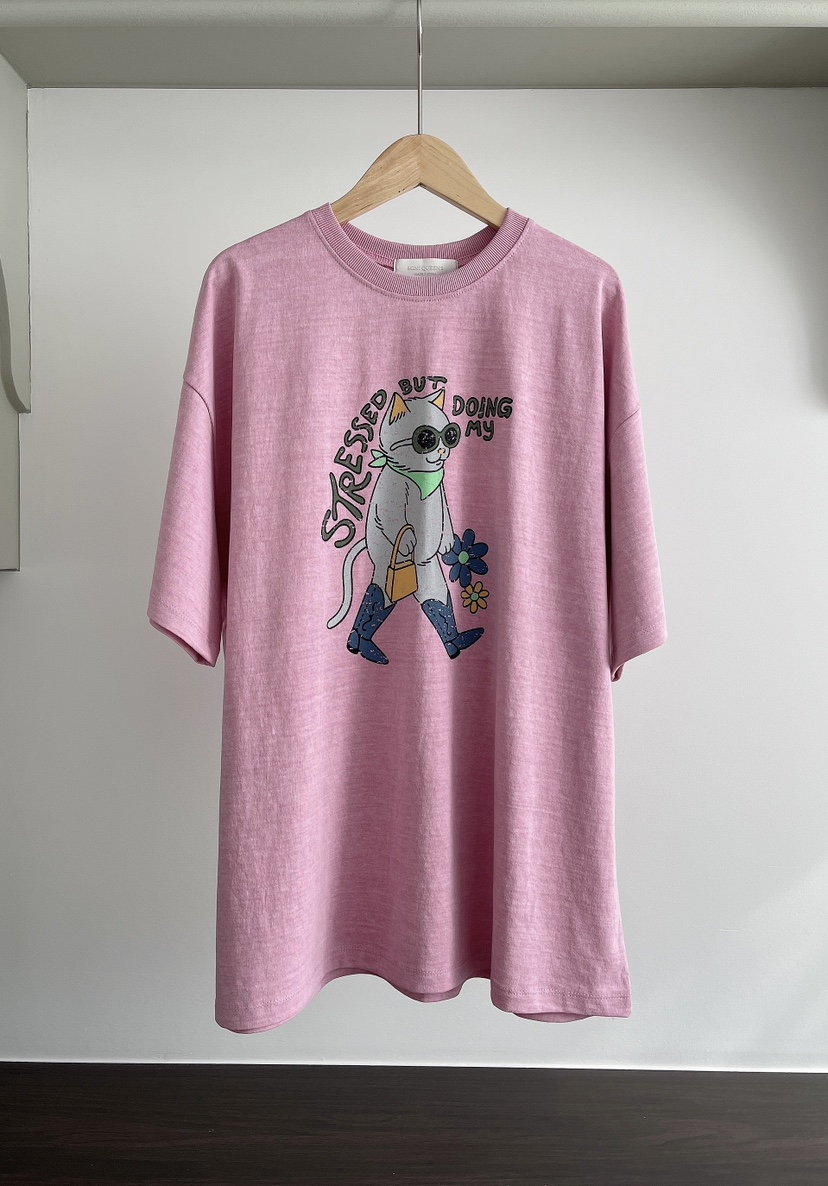 MINIQUEENS東大門代購女裝新款人氣職業真品熱賣26春夏T恤MINIQUEENST恤圖色1