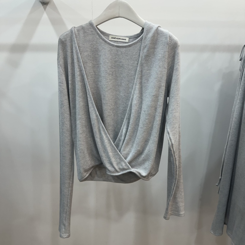 AIME HOPE MAKE/MYNAMEIS韓國直郵女裝新品熱賣長袖T恤AIME HOPE MAKE/MYNAMEIS長袖T恤圖色1