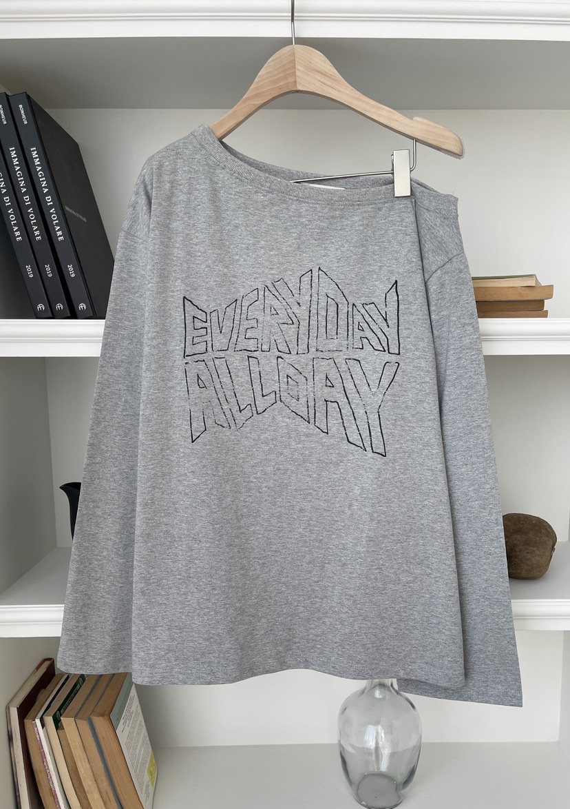 MINIQUEENS東大門直郵女士新品推薦26春夏休閑職業長袖T恤MINIQUEENS長袖T恤圖色2