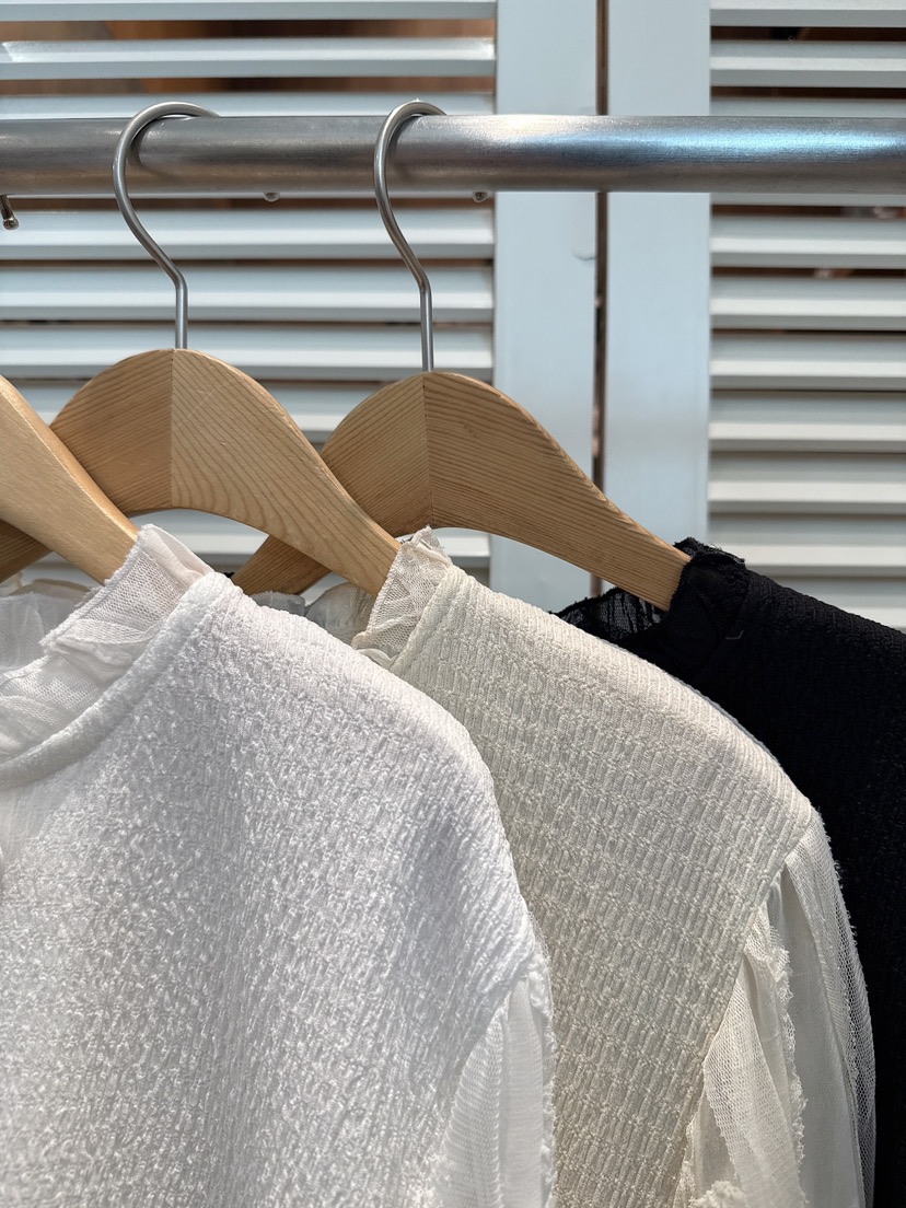 FAVE-L韓國直郵女裝新款熱賣真品職業人氣推薦襯衫蕾絲衫FAVE-L襯衫/蕾絲衫