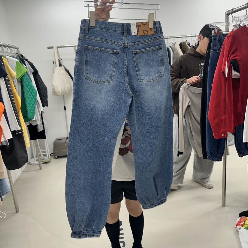 TOPDRESSING東大門直郵女裝新款時尚職業休閑推薦26春夏牛仔褲TOPDRESSING牛仔褲