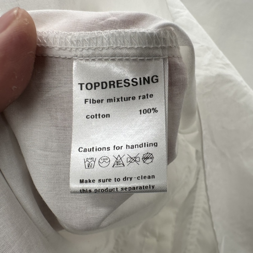 TOPDRESSING東大門實拍女裝新款真品26春夏推薦襯衫蕾絲衫TOPDRESSING襯衫/蕾絲衫