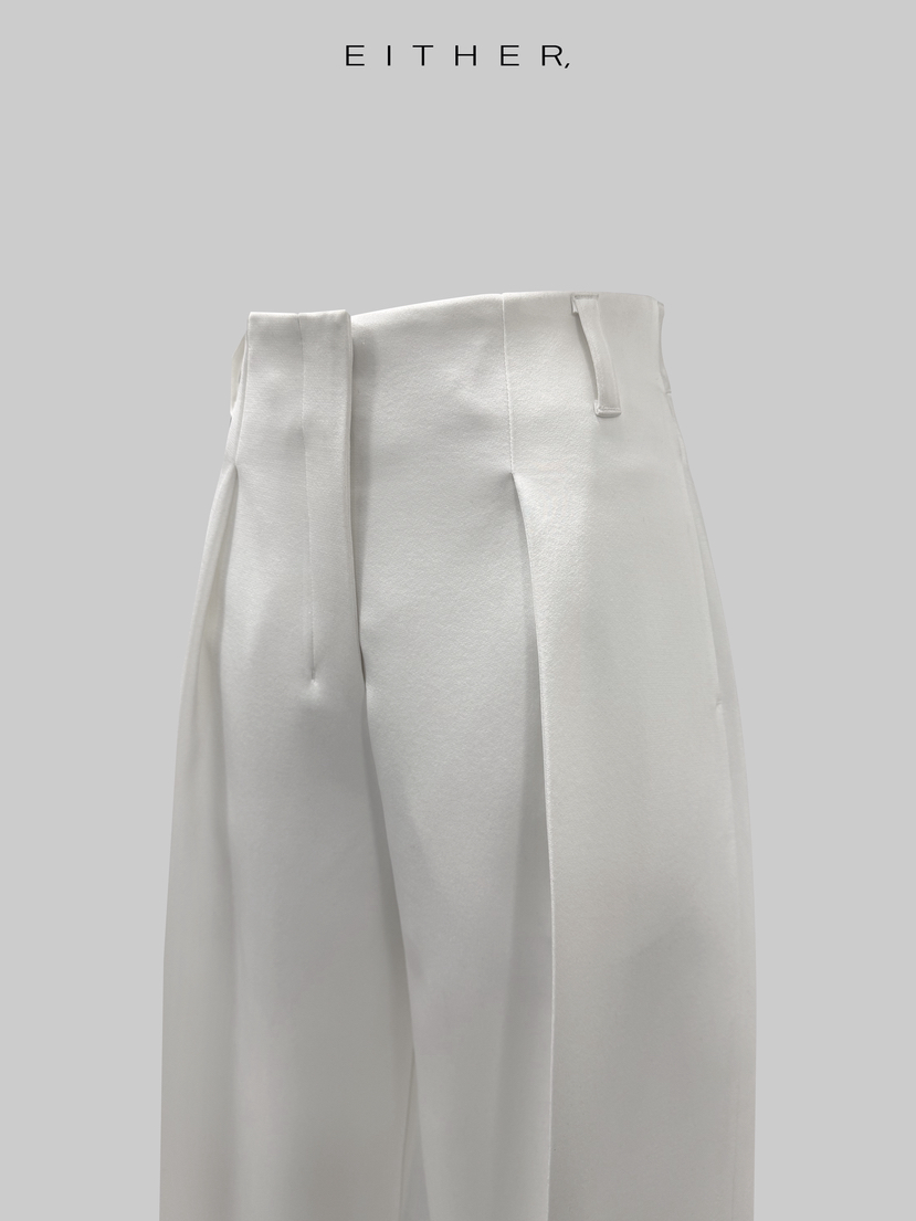 EITHER東大門直郵女裝新款真品熱賣休閑推薦人氣休閑褲緞面EITHER休閑褲