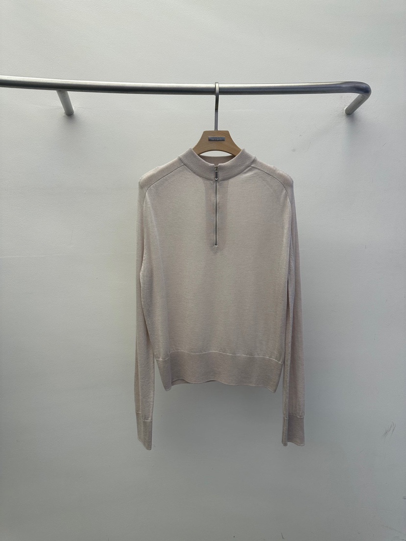 WIDA-P/RENEJ韓國代購女士新款職業真品26春夏針織衫拉鏈WIDA-P/RENEJ針織衫圖色2