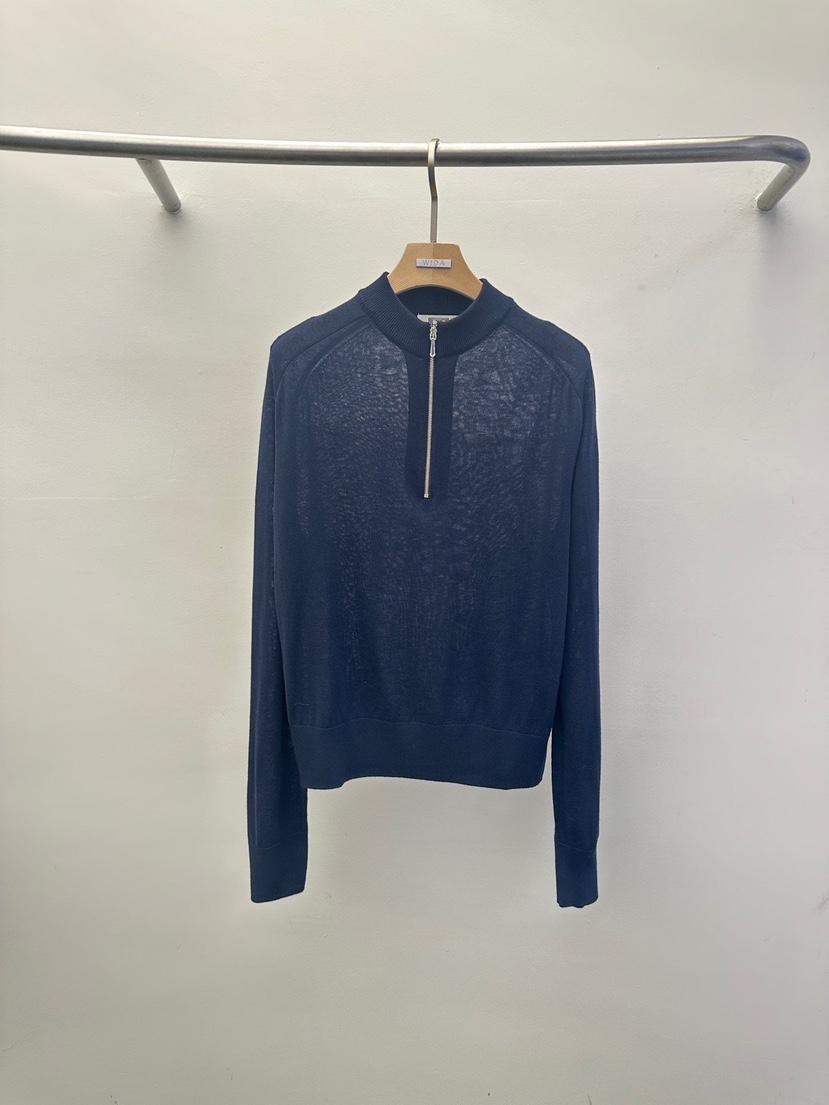 WIDA-P/RENEJ韓國代購女士新款職業真品26春夏針織衫拉鏈WIDA-P/RENEJ針織衫圖色3