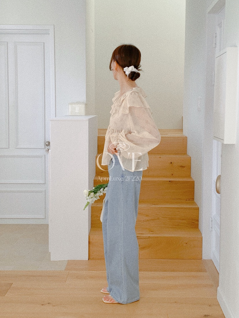 OVE韓國直郵女士新款推薦休閑熱賣職業時尚人氣襯衫蕾絲衫OVE襯衫/蕾絲衫