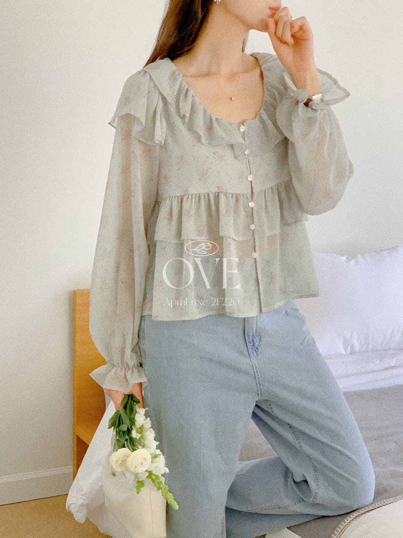OVE韓國直郵女士新款推薦休閑熱賣職業時尚人氣襯衫蕾絲衫OVE襯衫/蕾絲衫