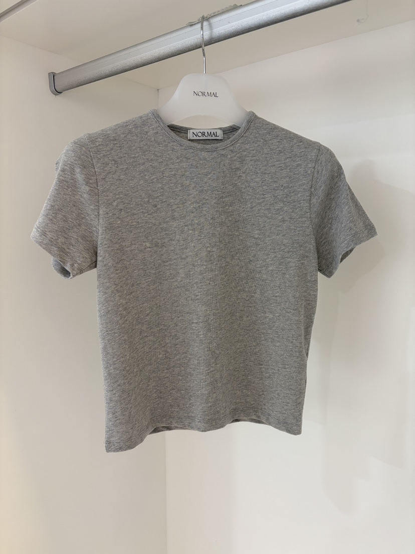 NORMAL東大門實拍女士新品熱賣職業推薦真品人氣時尚26春夏T恤NORMALT恤圖色2
