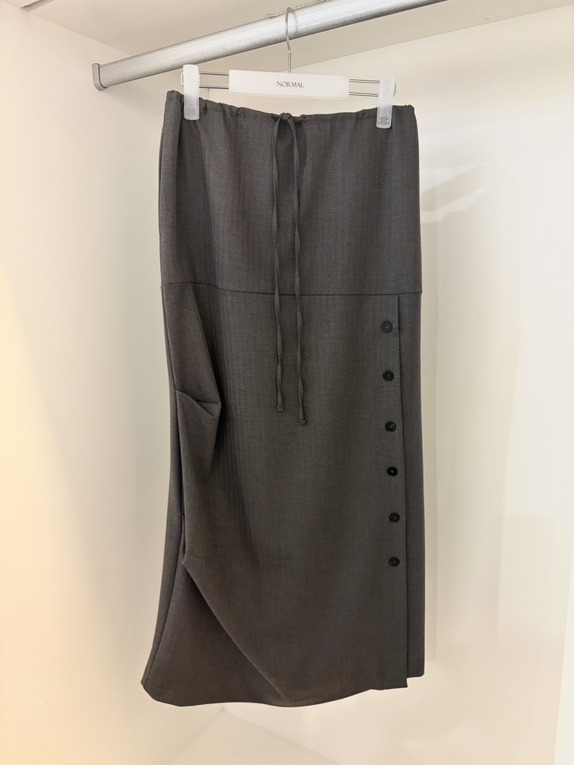 NORMAL韓國代購女裝新品推薦職業時尚人氣真品休閑26春夏長裙NORMAL長裙圖色2