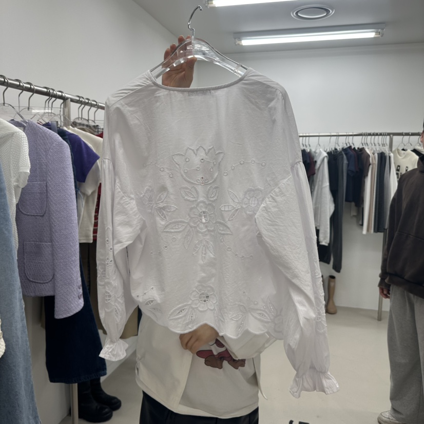 TOPDRESSING東大門實拍女裝新品推薦人氣時尚26春夏襯衫蕾絲衫TOPDRESSING襯衫/蕾絲衫