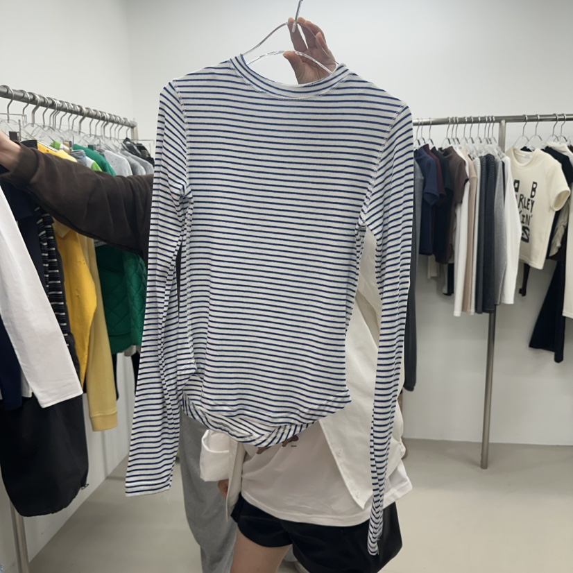 TOPDRESSING東大門實拍女裝新品真品職業長袖T恤美利奴羊毛TOPDRESSING長袖T恤圖色1