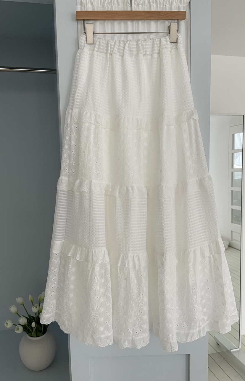 MINIQUEENS韓國代購女裝新款推薦職業休閑真品人氣時尚長裙MINIQUEENS長裙圖色1