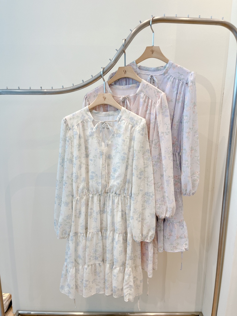 OVE韓國代購女裝新款26春夏熱賣推薦人氣真品時尚職業連衣裙OVE連衣裙