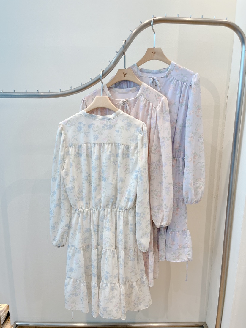 OVE韓國代購女裝新款26春夏熱賣推薦人氣真品時尚職業連衣裙OVE連衣裙