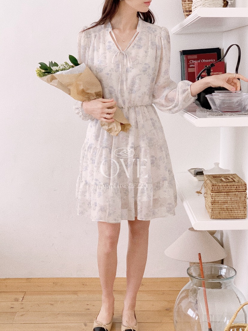 OVE韓國代購女裝新款26春夏熱賣推薦人氣真品時尚職業連衣裙OVE連衣裙
