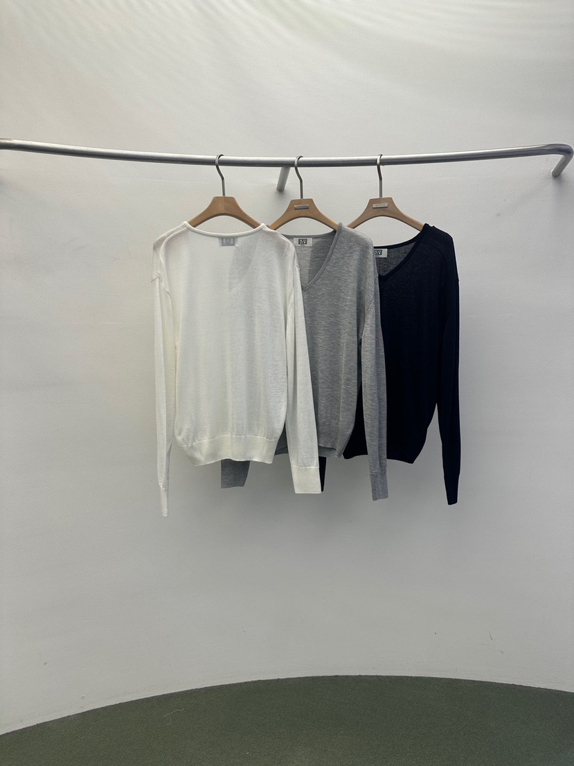 WIDA-P/RENEJ韓國代購女裝新品時尚職業人氣休閑針織衫V領WIDA-P/RENEJ針織衫