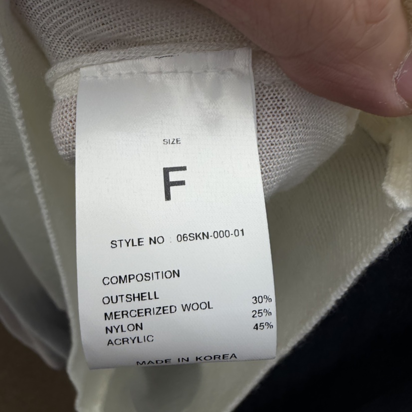 WIDA-P/RENEJ韓國代購女裝新品時尚職業人氣休閑針織衫V領WIDA-P/RENEJ針織衫