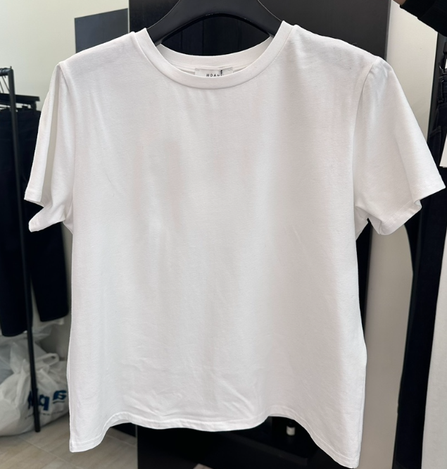 MOANI韓國代購女裝新品時尚職業推薦人氣26春夏真品休閑T恤MOANIT恤圖色1