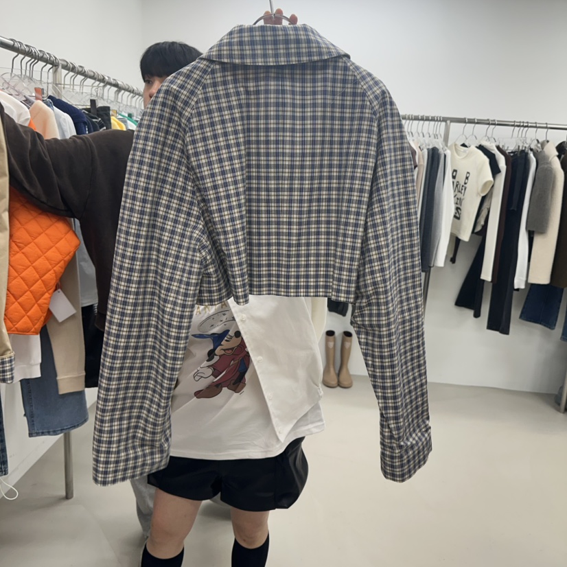 TOPDRESSING東大門代購女裝新品職業熱賣休閑時尚夾克兩面穿TOPDRESSING夾克