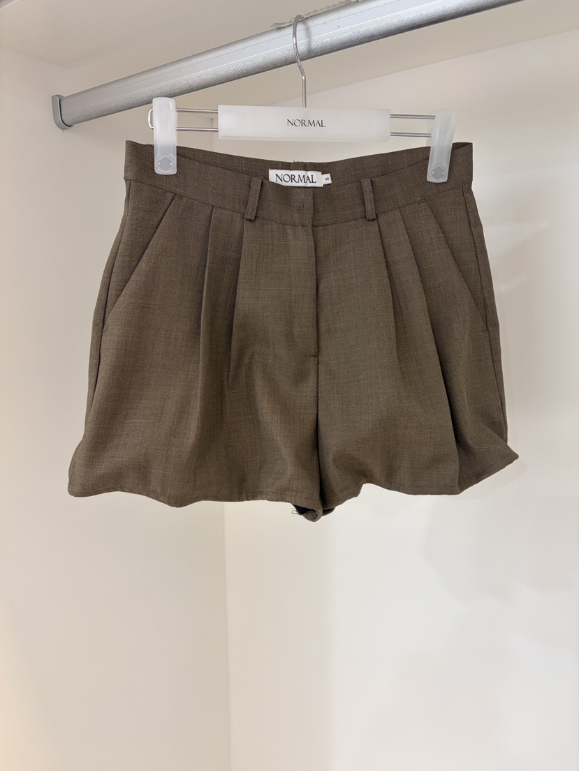 NORMAL韓國代購女裝新品熱賣職業26春夏時尚休閑人氣短褲NORMAL短褲圖色1