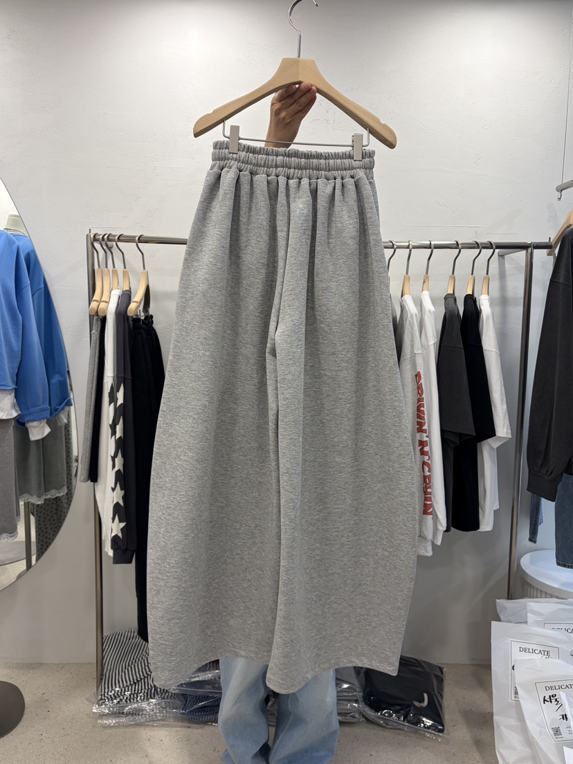 DELICATE韓國代購女裝新品熱賣推薦真品26春夏人氣休閑褲DELICATE休閑褲