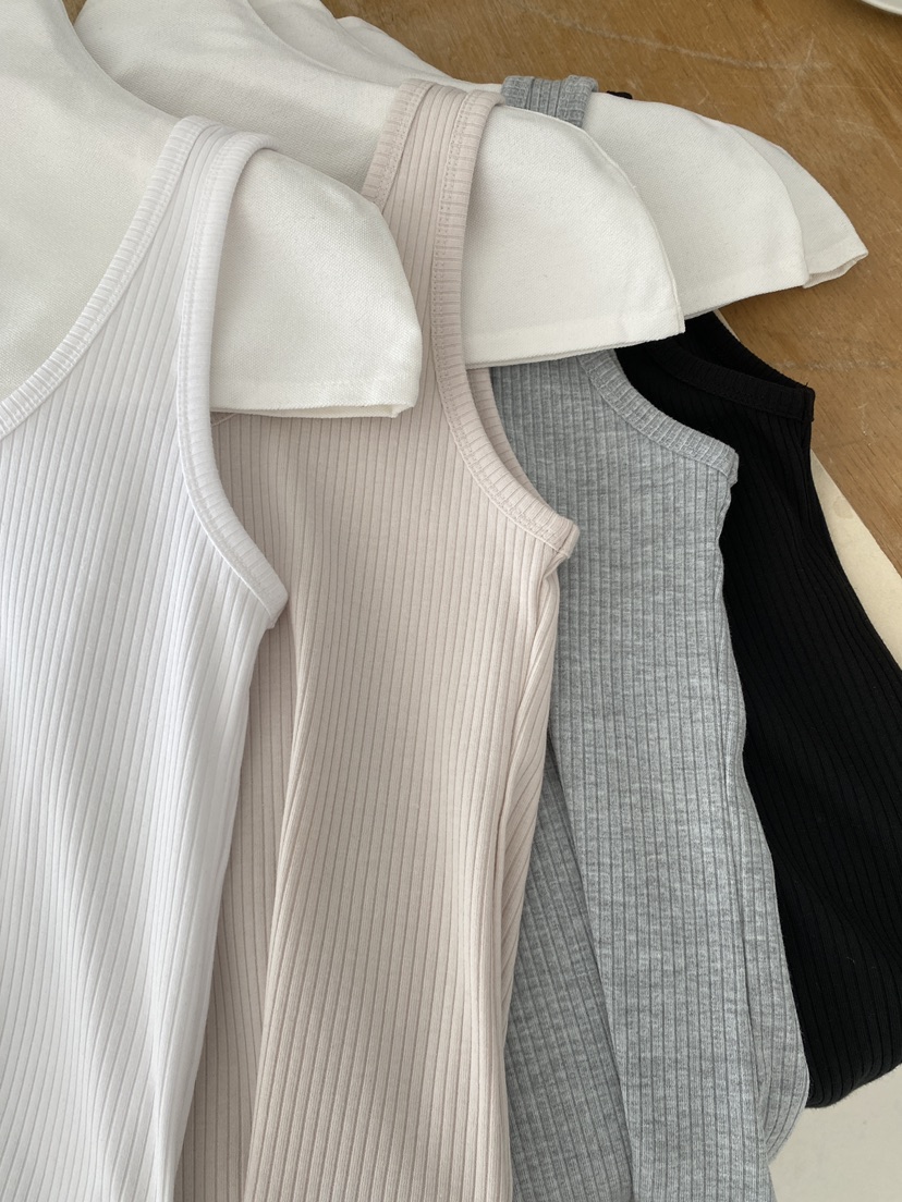 BOHEME韓國代購女士新款26春夏休閑推薦時尚職業吊帶背心BOHEME吊帶/背心