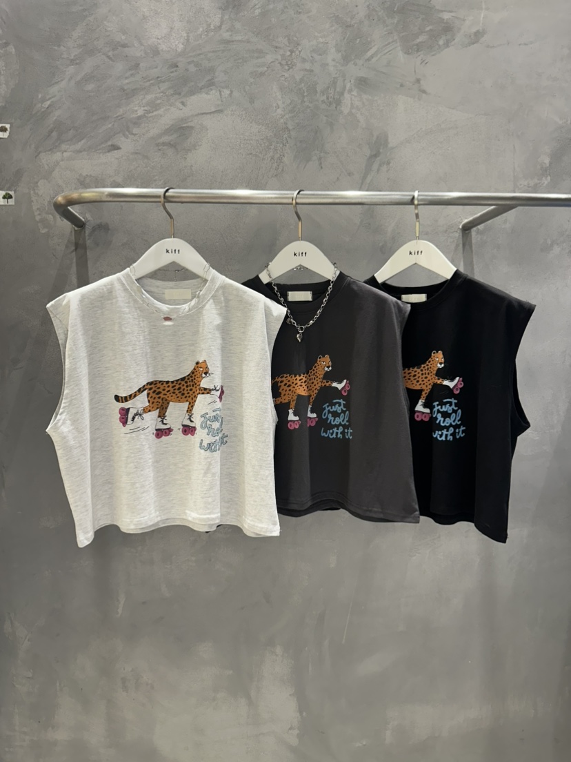 KIFF東大門代購女裝新款職業休閑26春夏吊帶背心不含項鏈KIFF吊帶/背心