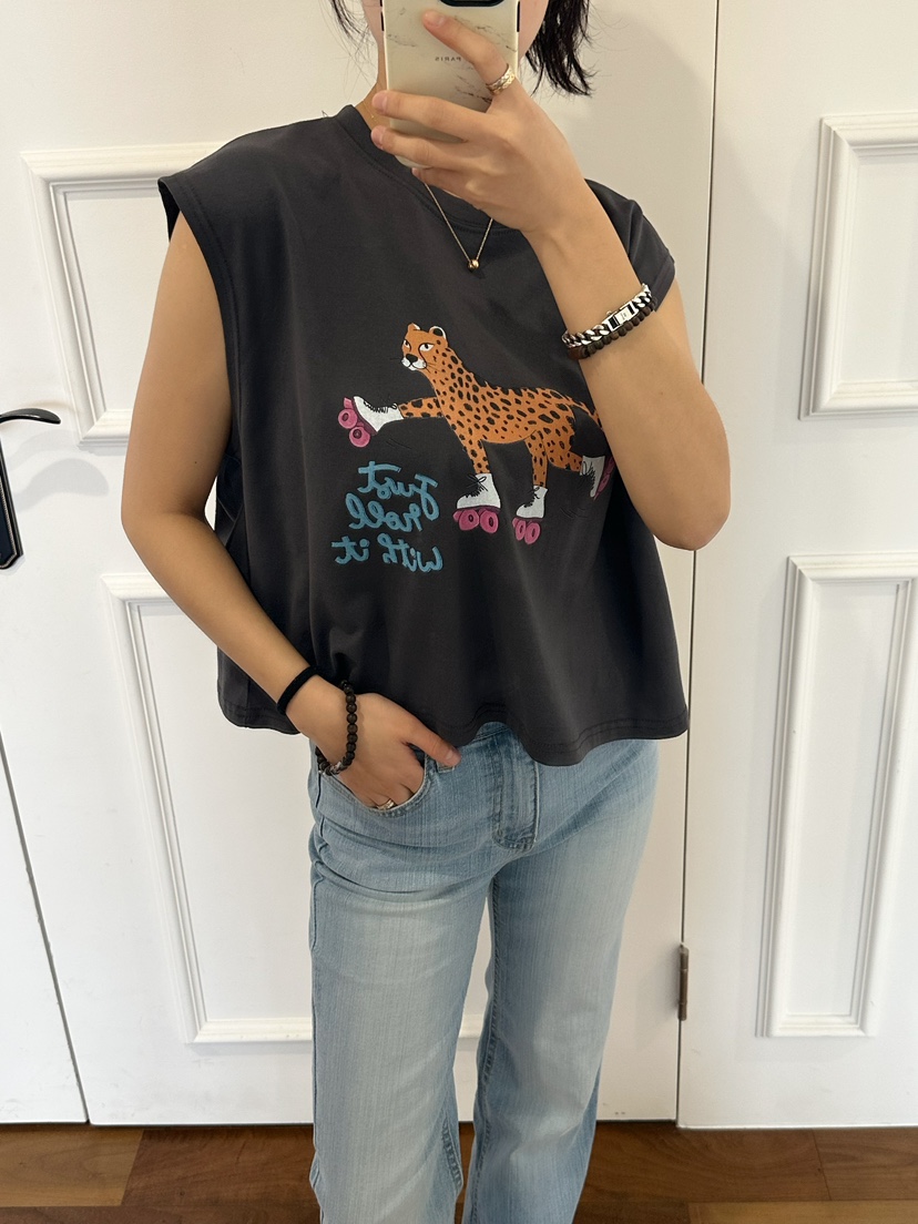 KIFF東大門代購女裝新款職業休閑26春夏吊帶背心不含項鏈KIFF吊帶/背心