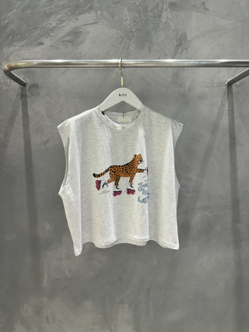 KIFF東大門代購女裝新款職業休閑26春夏吊帶背心不含項鏈KIFF吊帶/背心圖色1