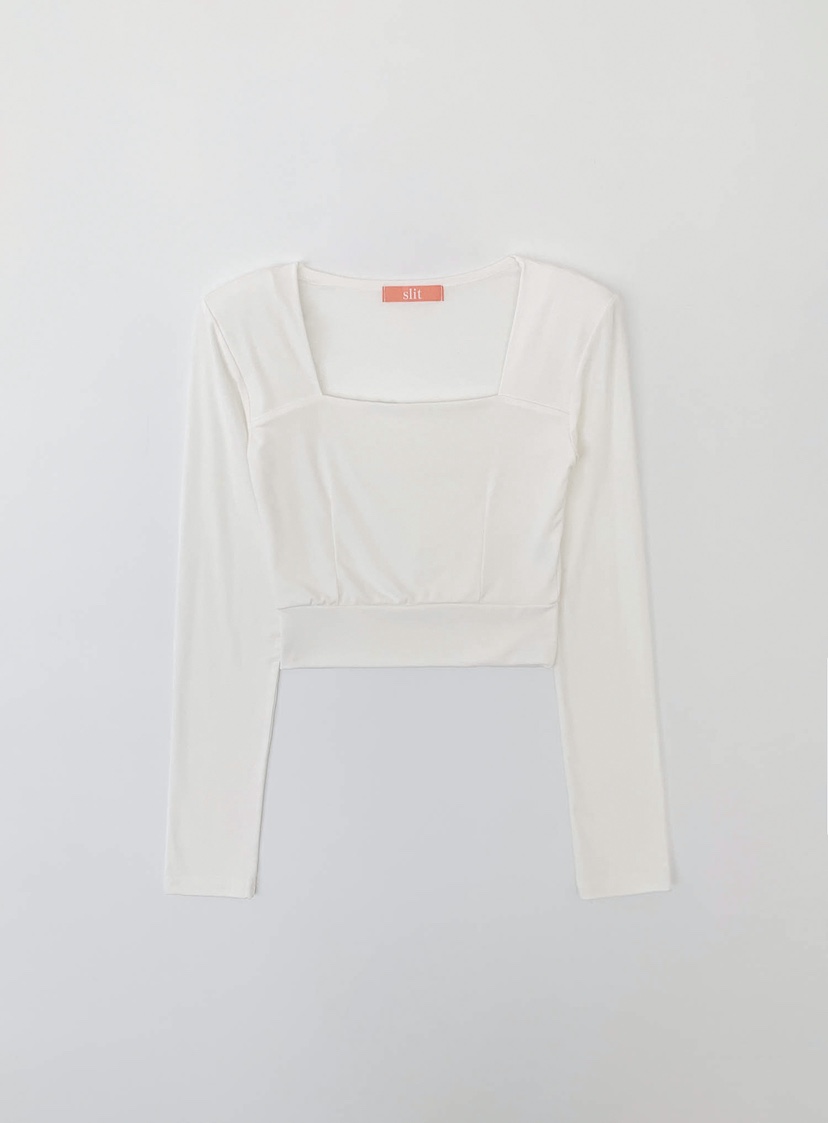 SLIT韓國代購女裝新款26春夏熱賣時尚休閑真品推薦職業T恤SLITT恤圖色2