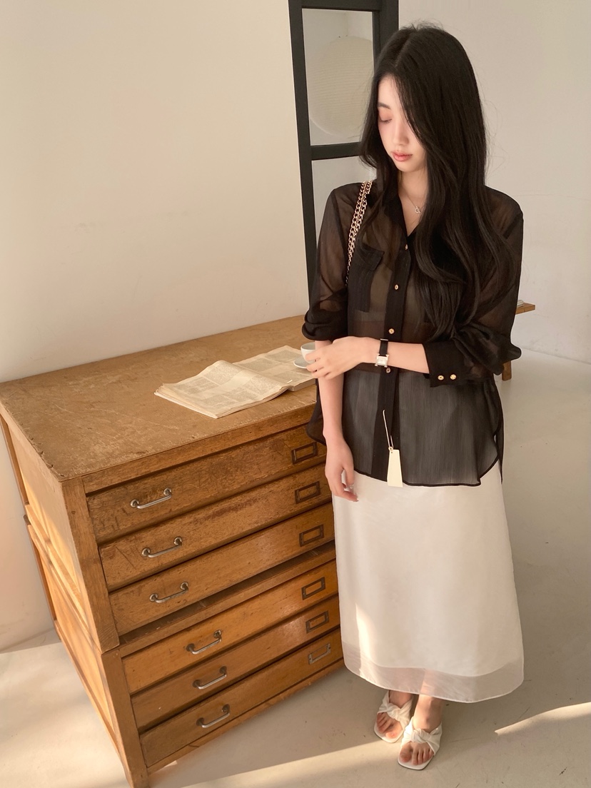 BOHEME東大門實拍女士新款時尚休閑職業熱賣人氣襯衫蕾絲衫BOHEME襯衫/蕾絲衫