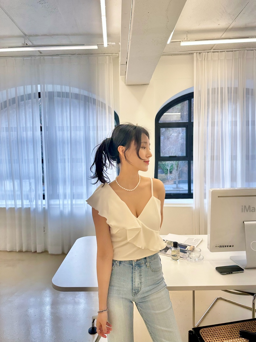 KIFF韓國直郵女裝新品推薦真品熱賣人氣26春夏休閑吊帶背心KIFF吊帶/背心