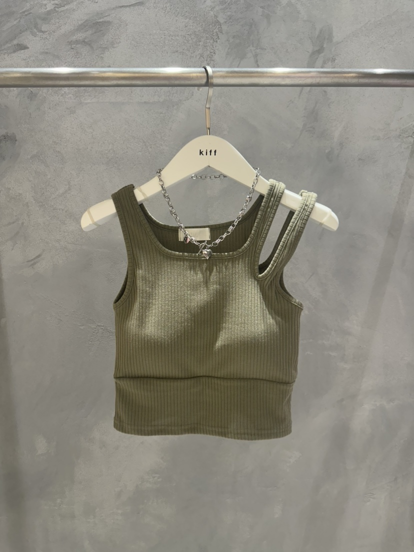 KIFF東大門直郵女士新品推薦熱賣職業休閑時尚真品吊帶背心KIFF吊帶/背心圖色3