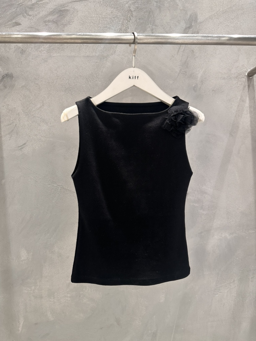 KIFF東大門實拍女士新款真品休閑熱賣人氣26春夏吊帶背心套裝KIFF吊帶/背心圖色2