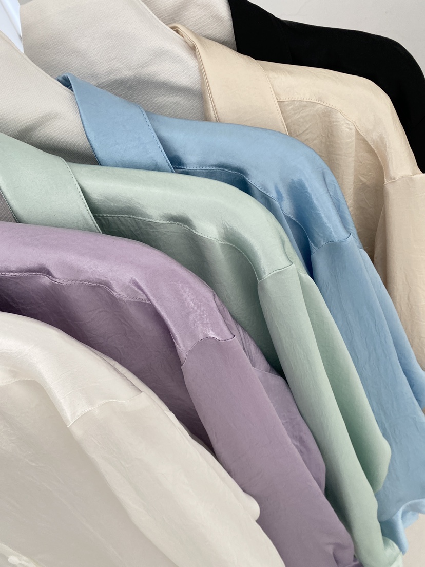 BOHEME東大門代購女裝新品真品時尚26春夏襯衫蕾絲衫緞面BOHEME襯衫/蕾絲衫