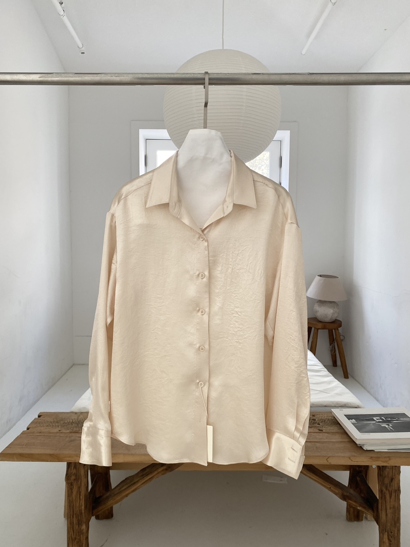 BOHEME東大門代購女裝新品真品時尚26春夏襯衫蕾絲衫緞面BOHEME襯衫/蕾絲衫圖色5