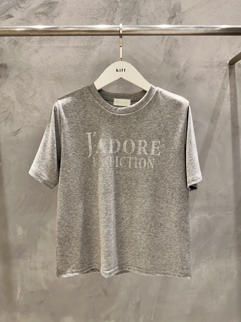 KIFF韓國直郵女裝新品推薦熱賣時尚休閑人氣職業26春夏T恤KIFFT恤圖色3