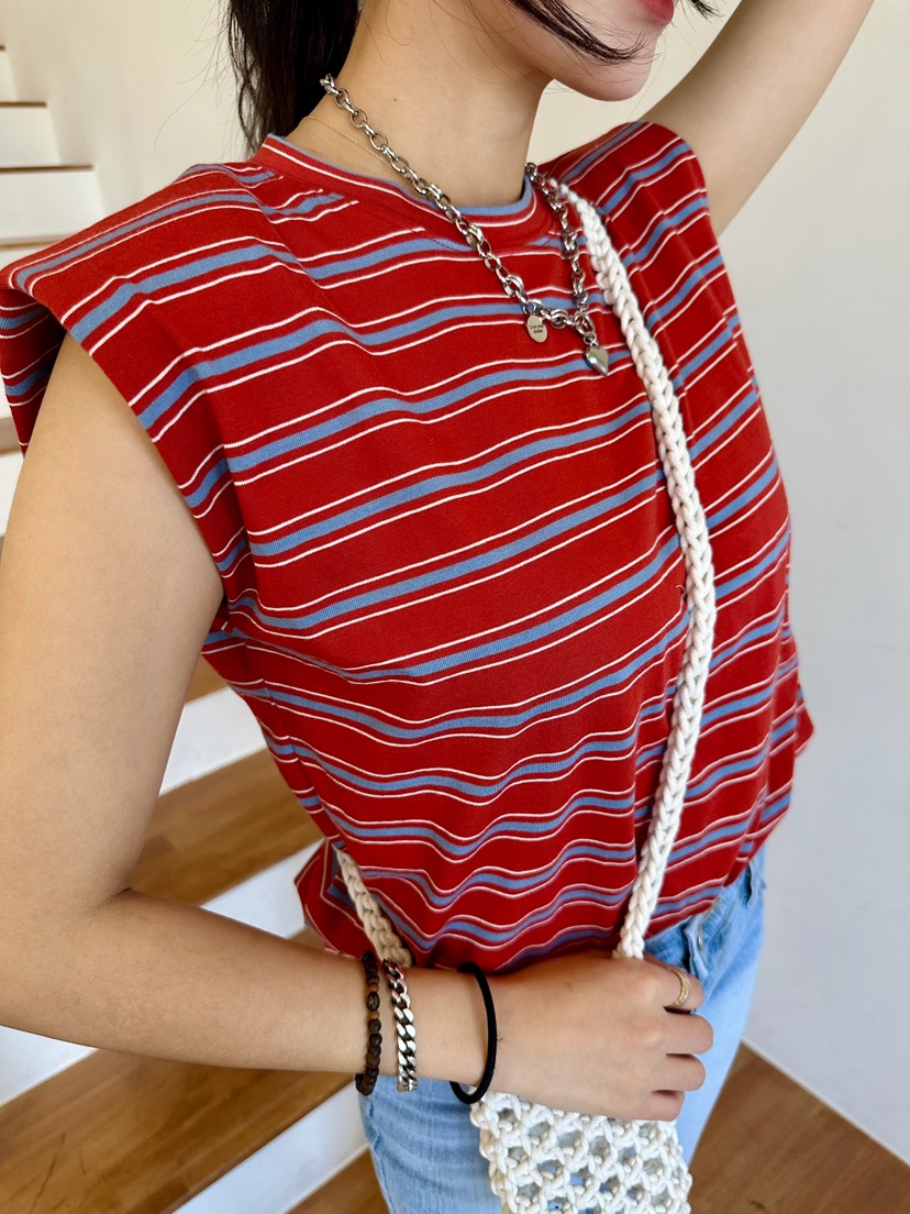 KIFF韓國代購女裝新款休閑熱賣人氣26春夏吊帶背心不含項鏈KIFF吊帶/背心