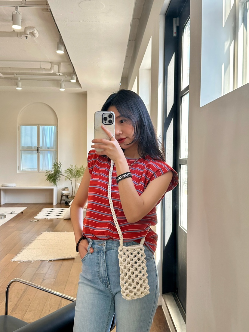 KIFF韓國代購女裝新款休閑熱賣人氣26春夏吊帶背心不含項鏈KIFF吊帶/背心