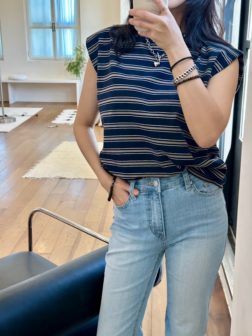 KIFF韓國代購女裝新款休閑熱賣人氣26春夏吊帶背心不含項鏈KIFF吊帶/背心