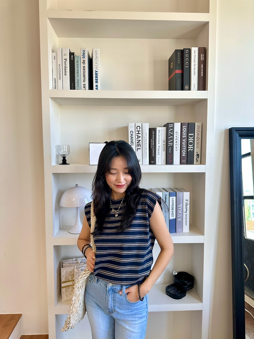 KIFF韓國代購女裝新款休閑熱賣人氣26春夏吊帶背心不含項鏈KIFF吊帶/背心